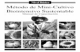 Manual de Capacitación - NIVEL BÁSICO - Método de Mini-Cultivo Biointensivo Sustentable