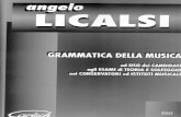 [eBook Musica Teoria] LICALSI Angelo - Grammatica Della Musica_Uso Esami Teoria Solfeggio (Ed Carisch)