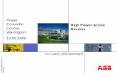 High Power Active Devices ABB