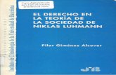 Gimenez a., Pilar - El Derecho en La Teoria de La Sociedad de Niklas Luhmann