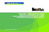 AKSA Diesel Generating Sets Installation Recommendations and Operations Manual-En