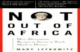 Lefkowitz M-not Out of Africa