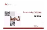 Huawei  WCDMA Presentation