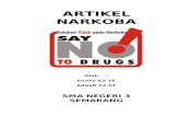 Artikel Narkoba