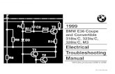 1999 BMW 318is-c - 323is-c - 328is-c - M3 Electrical Troubleshooting Manual