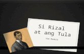 Rizalekturo - Si Rizal at Ang Tula-Vim Nadera