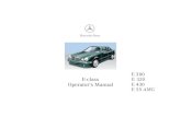 1999 E320 Owners Manual Pt1