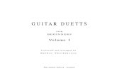 Duo de Guitarras Para Principiantes, Vol. 1