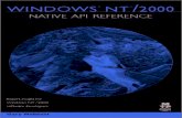 Windows 2000 Native API Reference