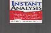 David J Lieberman 1997 Instant Analysis