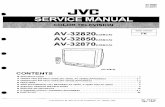 Diagrama de TV JVC AV-32870