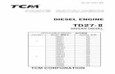 Catalogo Tcm - Motor Td27 - Nissan Diesel