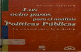 Los Ocho Pasos Para El Analisis de Las Politicas Publicas