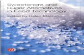 Sweeteners and Sugar Alternatives in Food Technology by Helen Mitchell