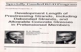 Development Length of Prestressing Strands [PCI]