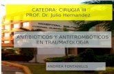 Antibioticos y Antitromboticos Amfs