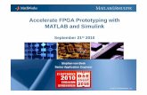 Accelerate FPGA Prototyping With MATLAB and Simulink