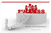Ladder of Success Powerpoint Template