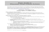 wisc small claims Instruction