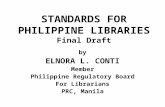 Standards for Philippine Libraries