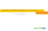 Portsip Voip Sdk User Manual Vc