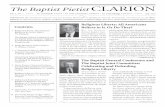 The Baptist Pietist Clarion, July 2005