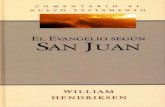 William Hendriksen - Comentario Biblico Al Libro de Juan