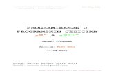 Programiranje u programskim jezicima C i C++Zbirka zadataka