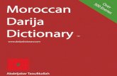 Moroccan Darija Dictionary v1.0