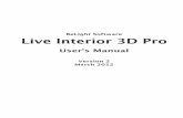 Live Interior 3d Manual