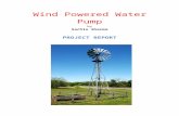 Wind Powered Water Pump