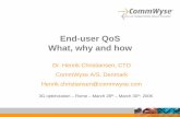 End-user QoS - CommWyse