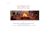 Sacrificial Fire in Hindu Worship
