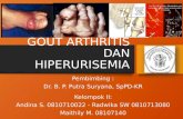 Gout Arthritis Dan Hiperurisemia