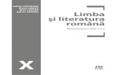 Manual Ed Art Limba si literatura romana Cls a X-a
