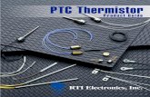 RTI PTC Thermistor Catalog