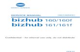Service Manual Bizhub 160 161f