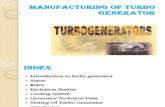 Manufacturing of Turbo Generator