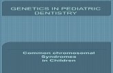 Genetics in Pediatric Dentistry