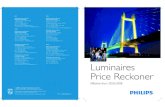 Luminaire Pricelist 30062008