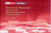 Petitorio Nacional Medicamewntos Esenciales 2010