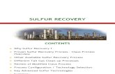 Sulphur Recovery