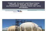 Time of Flight Diffraction (Tofd) & Pulse Echo (Pe) Ultrasonic Inspection of Lpg Spheres