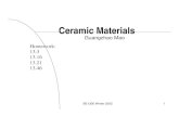 Material Engineeringg Ceramics