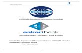 Internship Report on Askari Bank Limited
