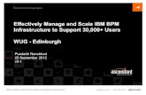 Scaling and Managing IBM BPM With RAF - WUG v2-1