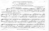 Grainger - Free Settings of Favorite Melodies No 1 - Wiegenlied Op 49 No 4 by Brahms sheet music