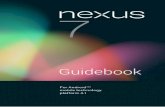 Google Nexus 7 User Manual for Android 4.1 Jerry Bean English