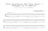 John Murphy - Sunshine (Adagio in D Minor) Piano Sheet Music