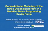 Computational Modeling of the Three-Dimensional Flow in a Metallic Stator Progressing Cavity Pump